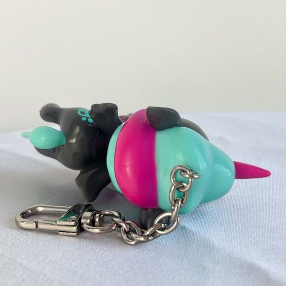 Rare Tokidoki Classico Unicorno Bag Charm Keychain Vintage 2014 Gray Teal HTF - Picture 6 of 9